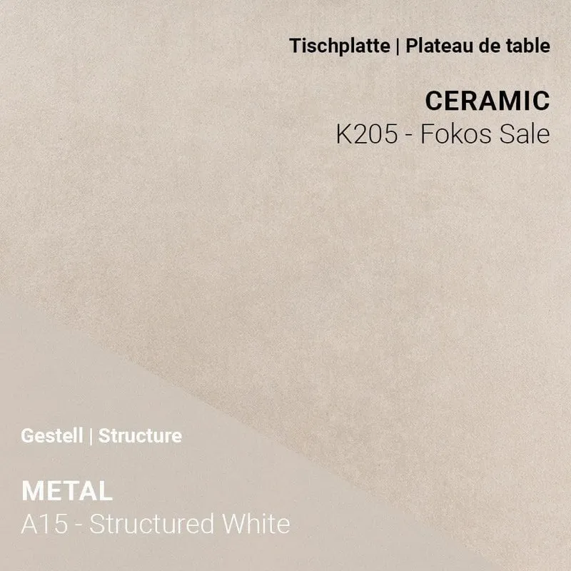 Table à rallonge TERRA T0201 - Céramique