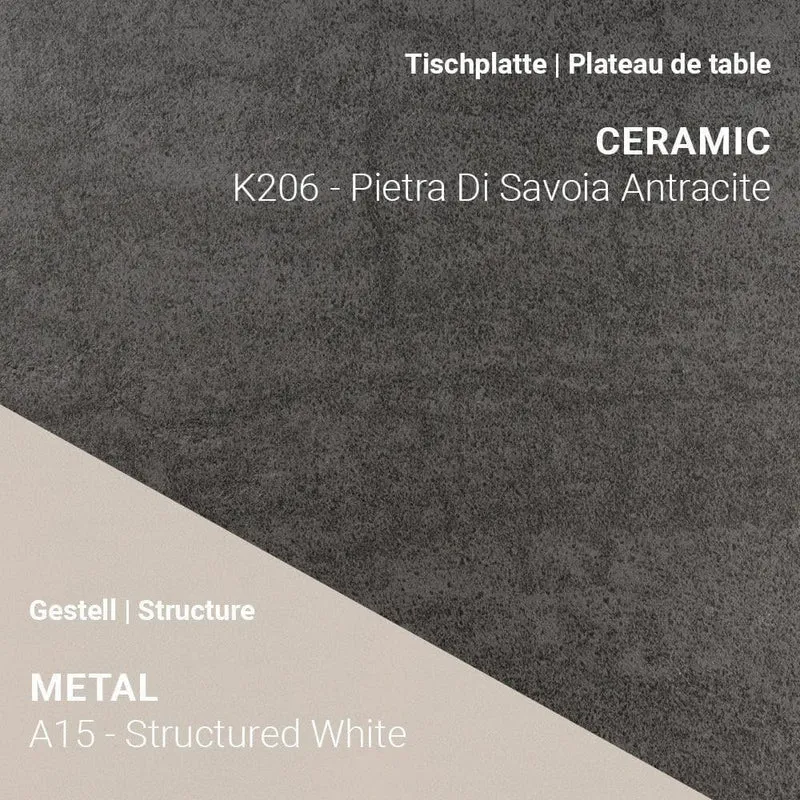 Table à rallonge TERRA T0201 - Céramique