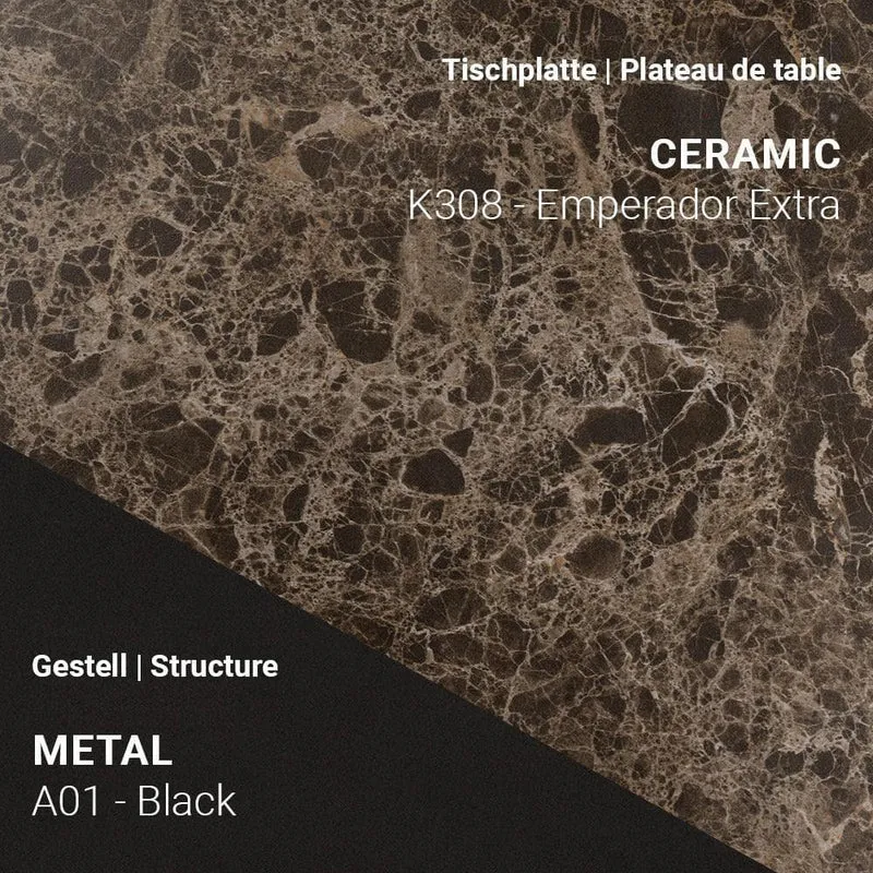 Table à rallonge TERRA T0201 - Céramique