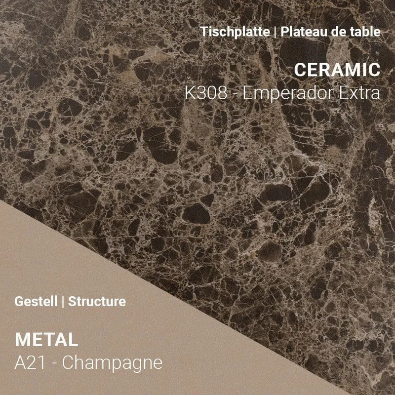 Table à rallonge TERRA T0201 - Céramique