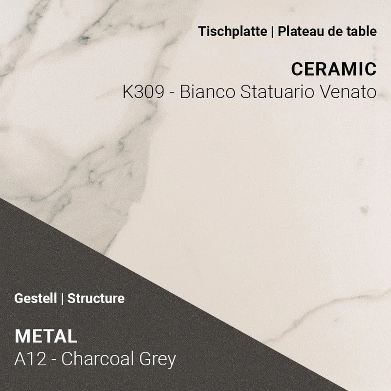 Table à rallonge TERRA T0201 - Céramique
