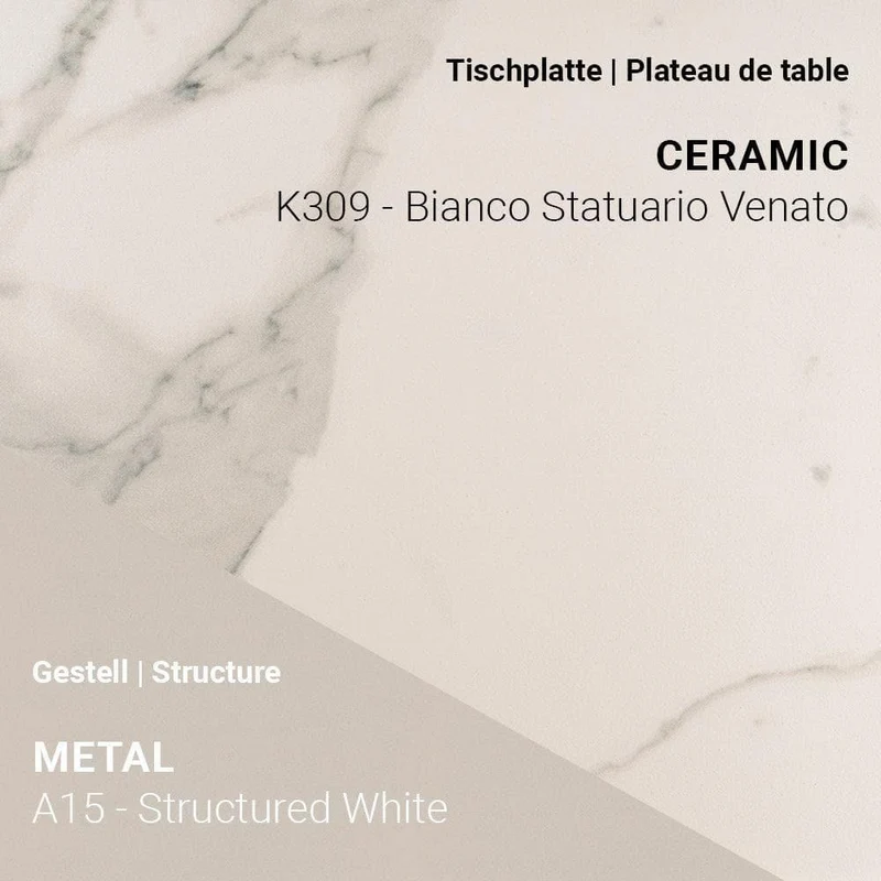 Table à rallonge TERRA T0201 - Céramique