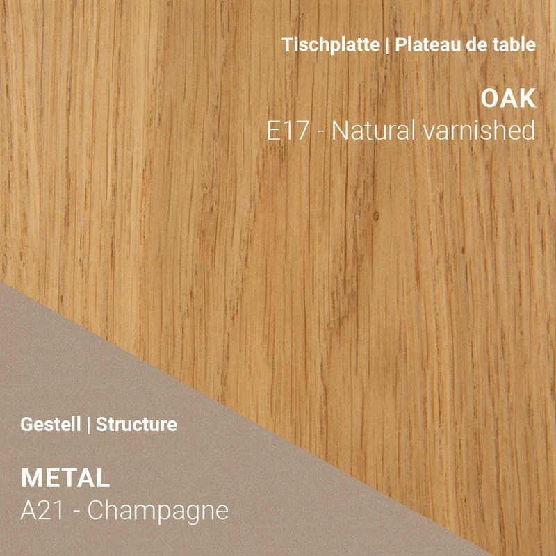 Table à manger FLOAT T0100 - Chêne