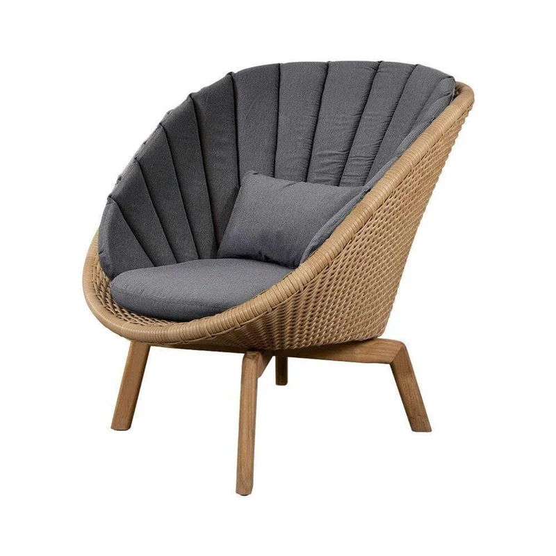 Fauteuil lounge PEACOCK