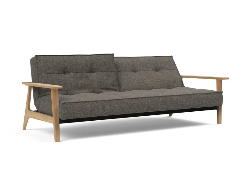 Canapé-lit Innovation Living - Splitback Frej Oak w Armrest