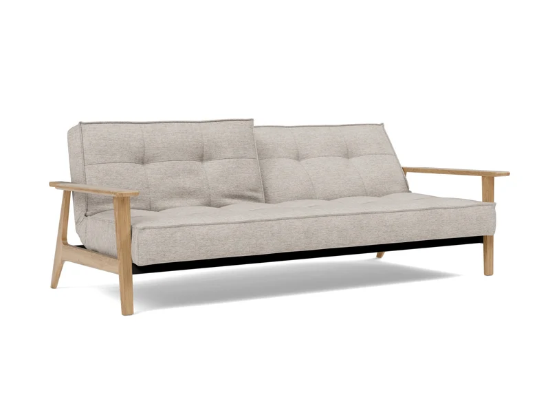 Canapé-lit Innovation Living - Splitback Frej Oak w Armrest