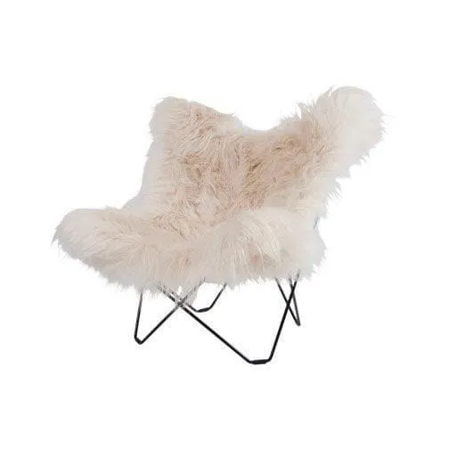 Fauteuil Butterfly ICELAND MARIPOSA Peau de mouton