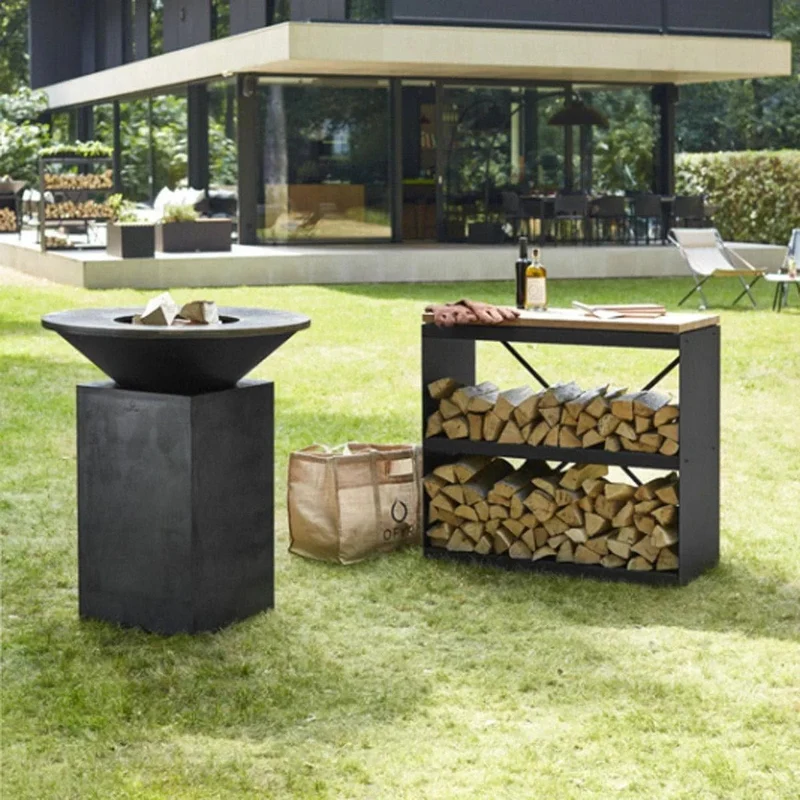 Wood Storage Dressoir