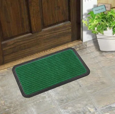 Paillasson Tapis en gomme Antidérapant Robuste Absorbant 40x60cm