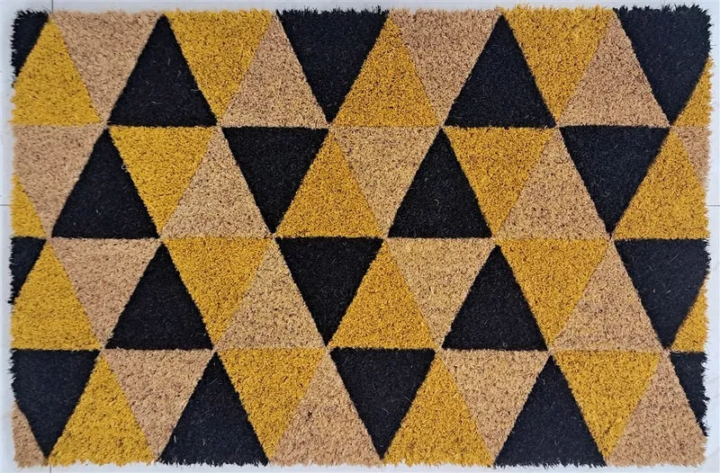 Tapis d’entrée Paillasson coco naturel 40x60cm ep 1,5cm