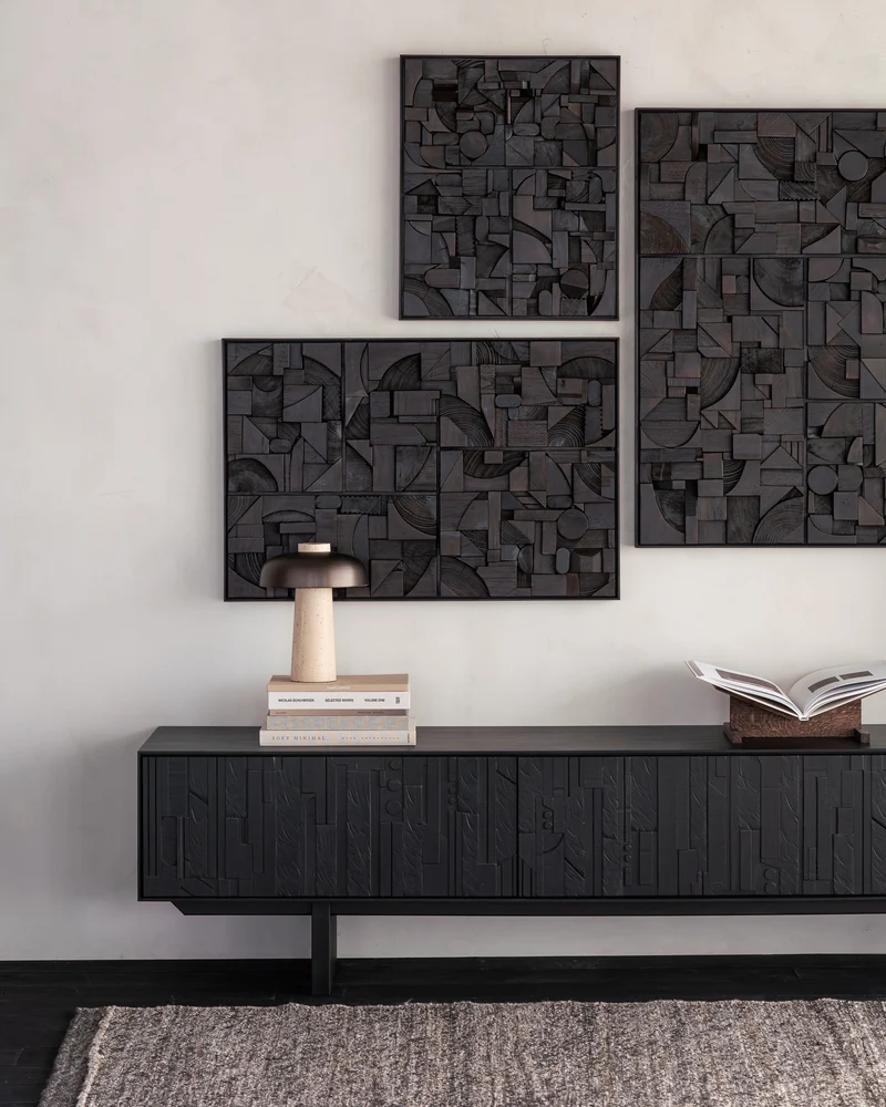 Art mural BRICKS rectangulaire