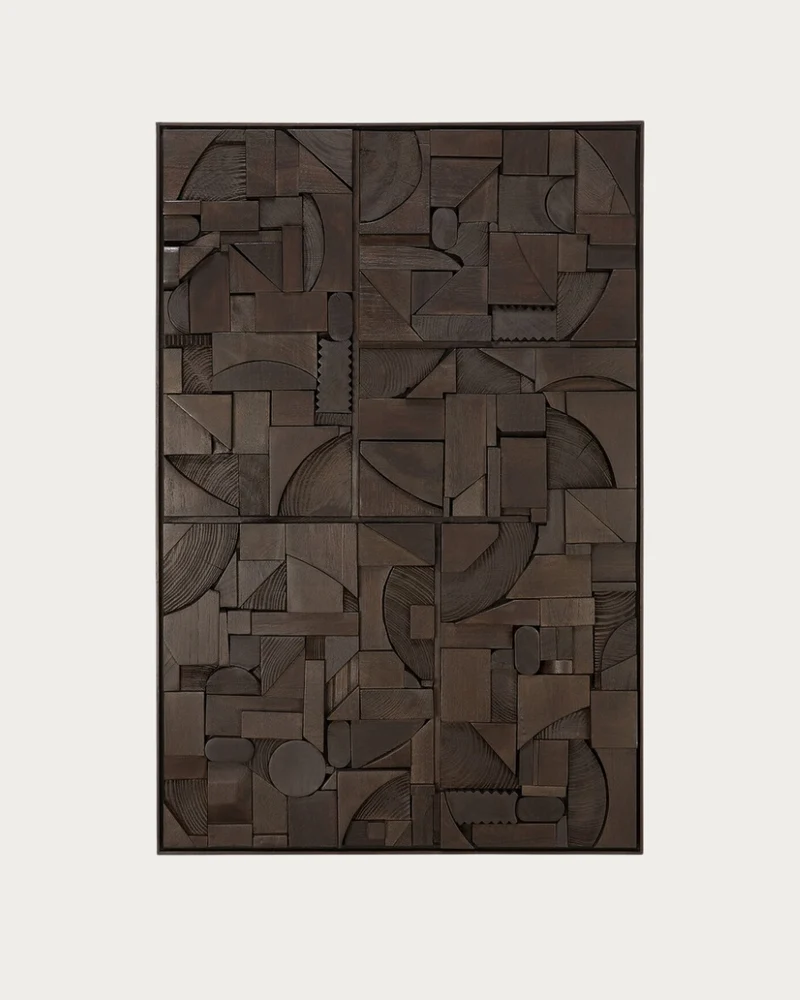 Art mural BRICKS rectangulaire