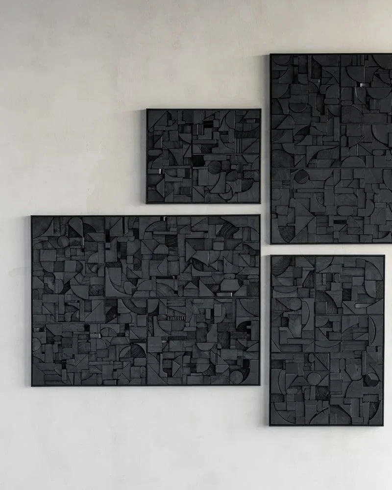 Art mural BRICKS rectangulaire