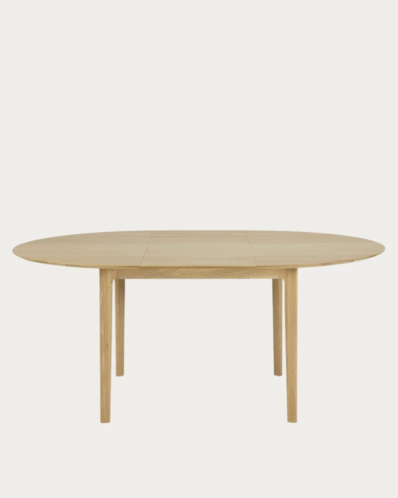 Table à rallonge ronde BOK en chêne