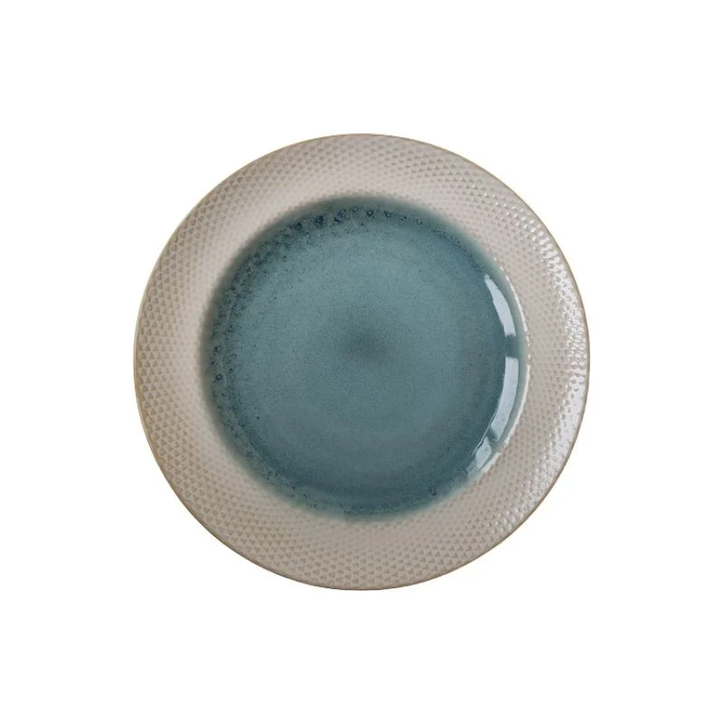 Assiette plate en céramique, D26,5cm - SKY