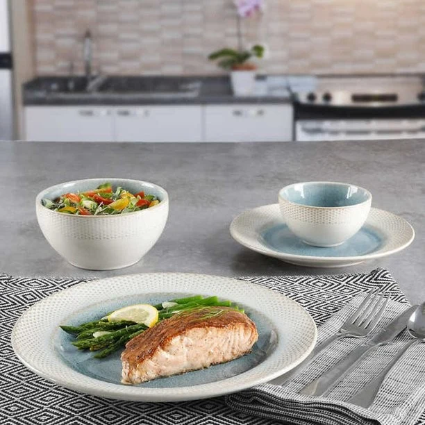 Assiette plate en céramique, D26,5cm - SKY