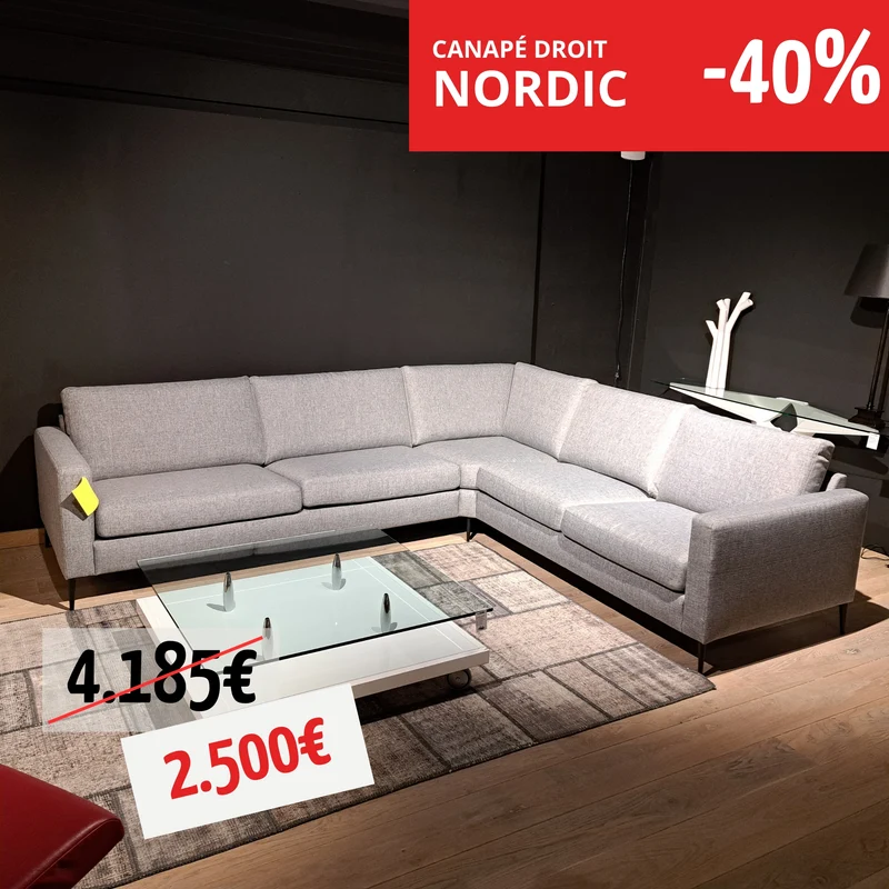 Un canapé d'angle - Nordic