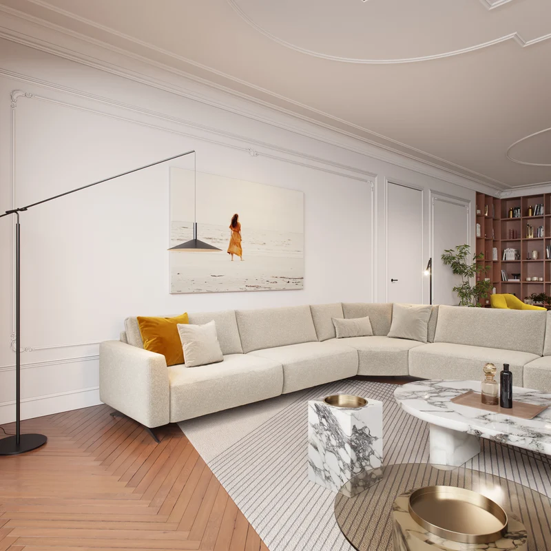 Canapé sur mesure - personnalisable - Cosmo