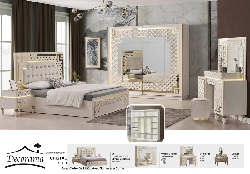 Chambre CRISTAL GOLD
