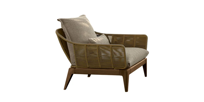 Cruise teak fauteuil pour l'extérieur