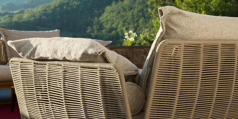 Cruise teak fauteuil pour l'extérieur