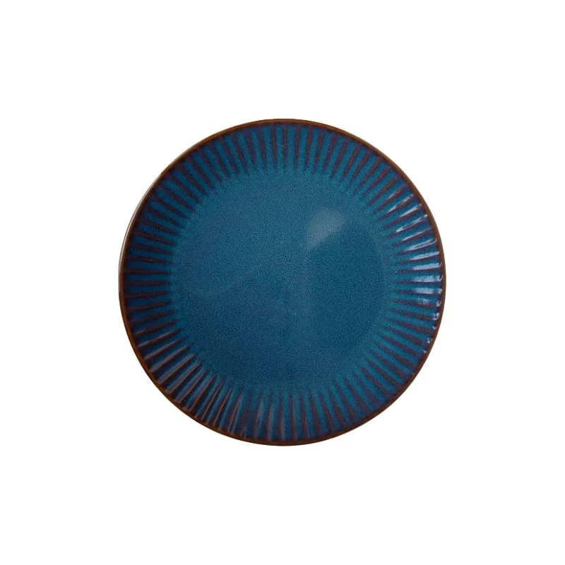 Assiette plate en céramique, D26,5cm - BLOOM