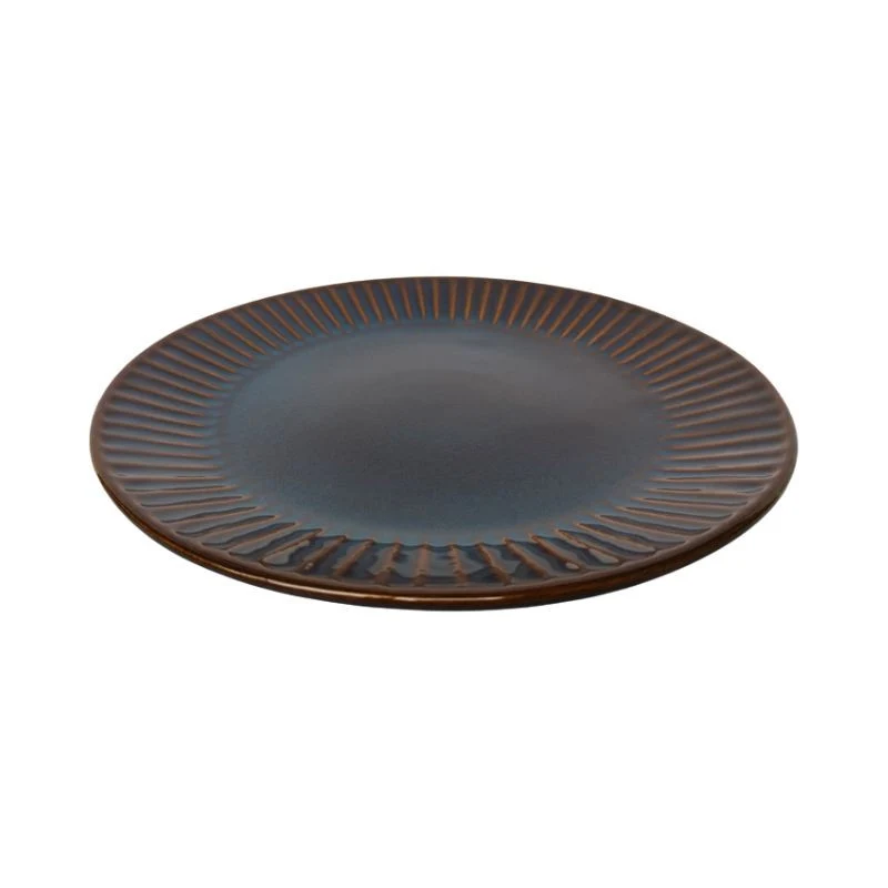 Assiette plate en céramique, D26,5cm - BLOOM