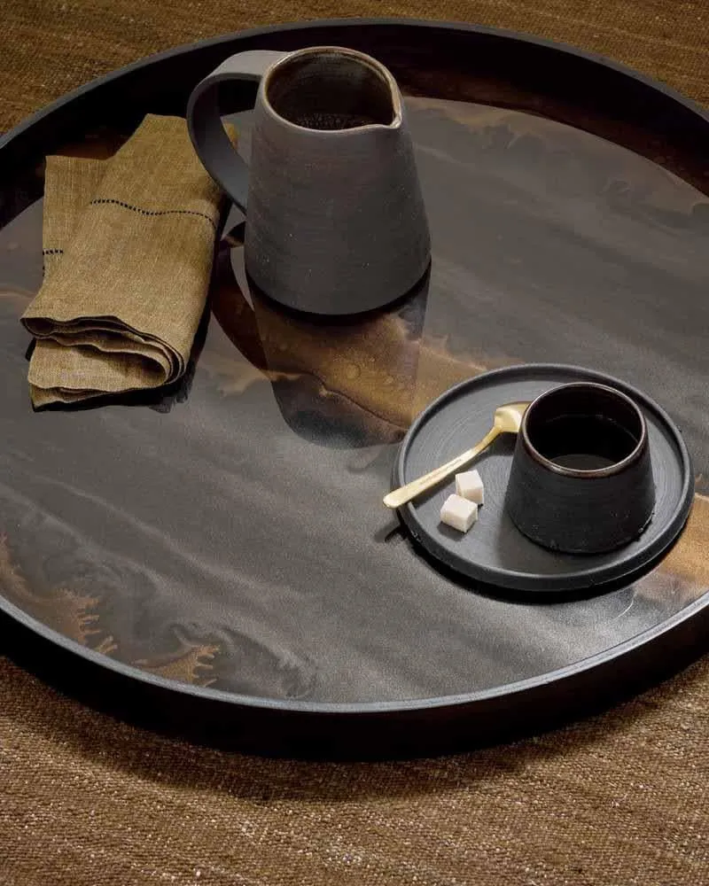 Plateau ORGANIC Bronze - Ø61