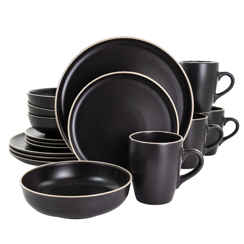 Mug en céramique noir, 400ml - ZELIA