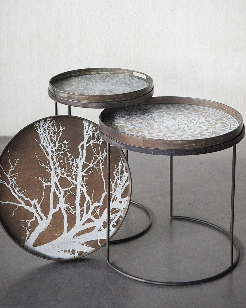 Tables à plateaux ROUND - Ø49/Ø62