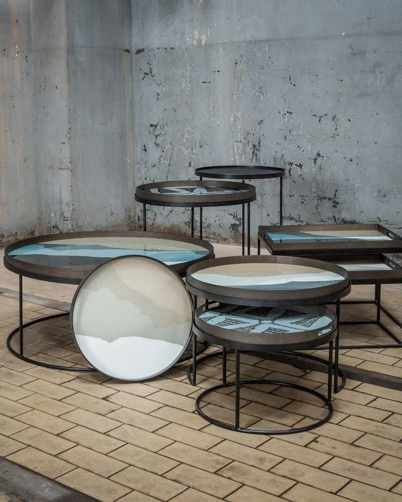 Tables à plateaux ROUND - Ø93/Ø61