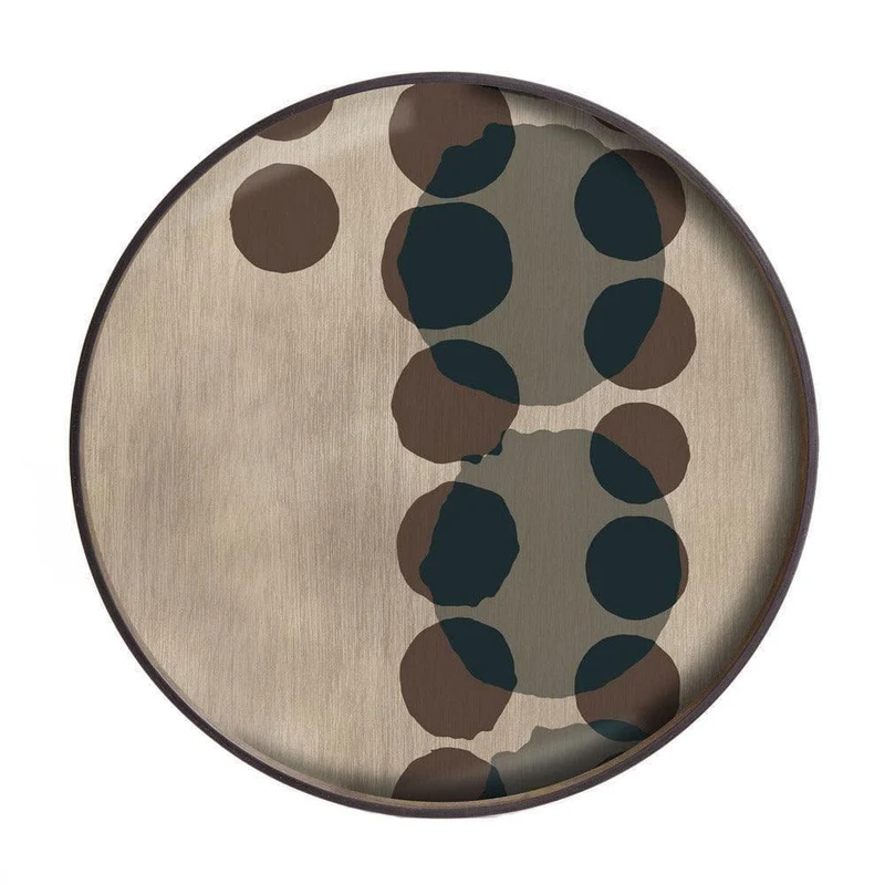 Plateau TRANSLUCENT SILHOUETTES Slates - Ø61
