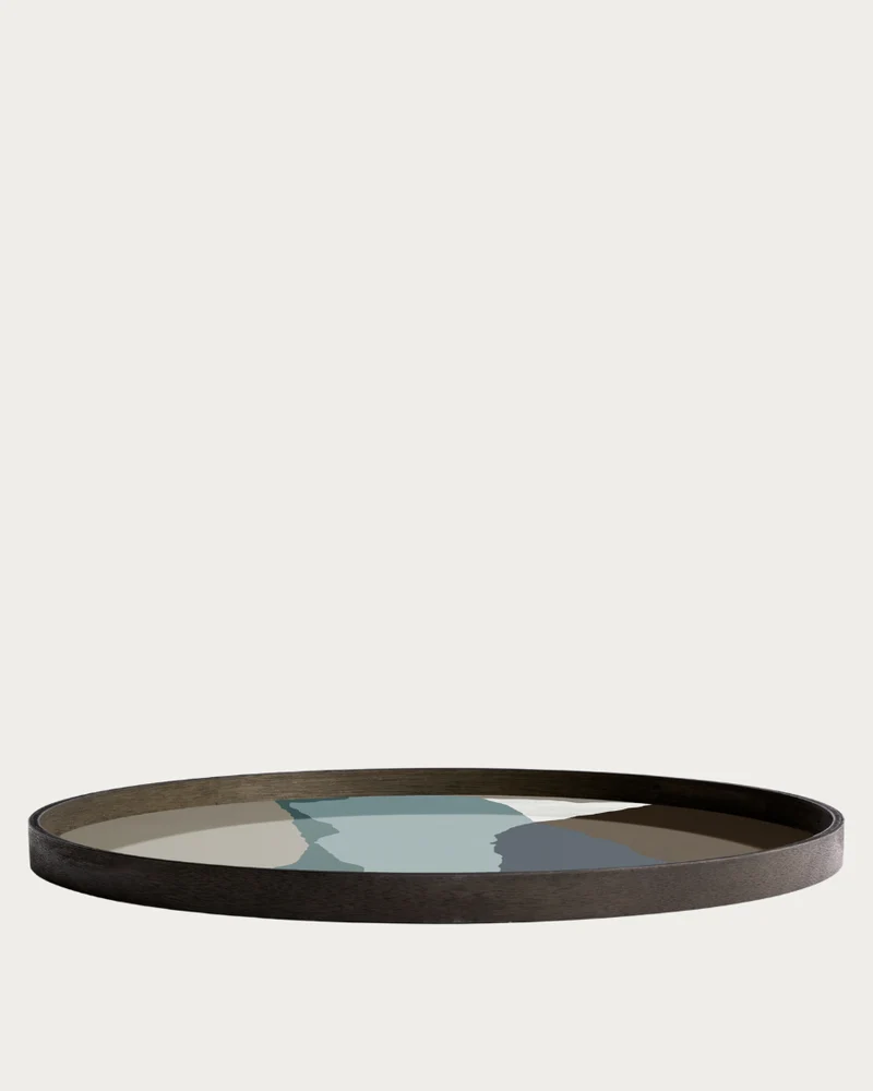 Plateau WABI SABI Graphite Rond - Ø92