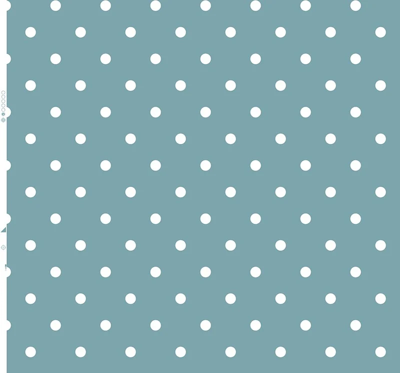 Nappe Toile cirée petit pois 140 cm de large vendue au mètre uniquement en magasin