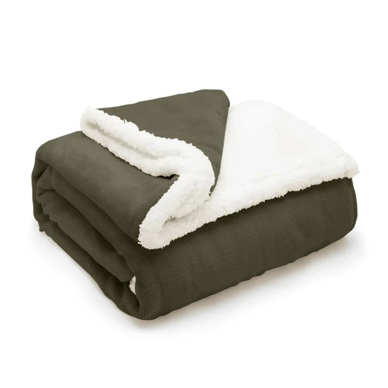 Plaid douceur polaire, 130x170 CM double face- DOLCE