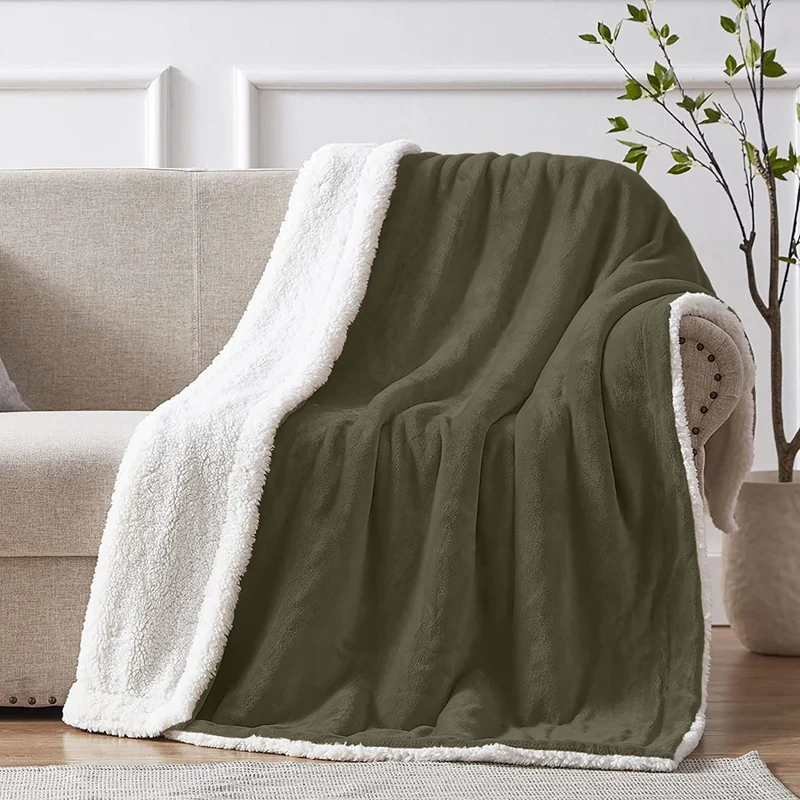 Plaid douceur polaire, 130x170 CM double face- DOLCE