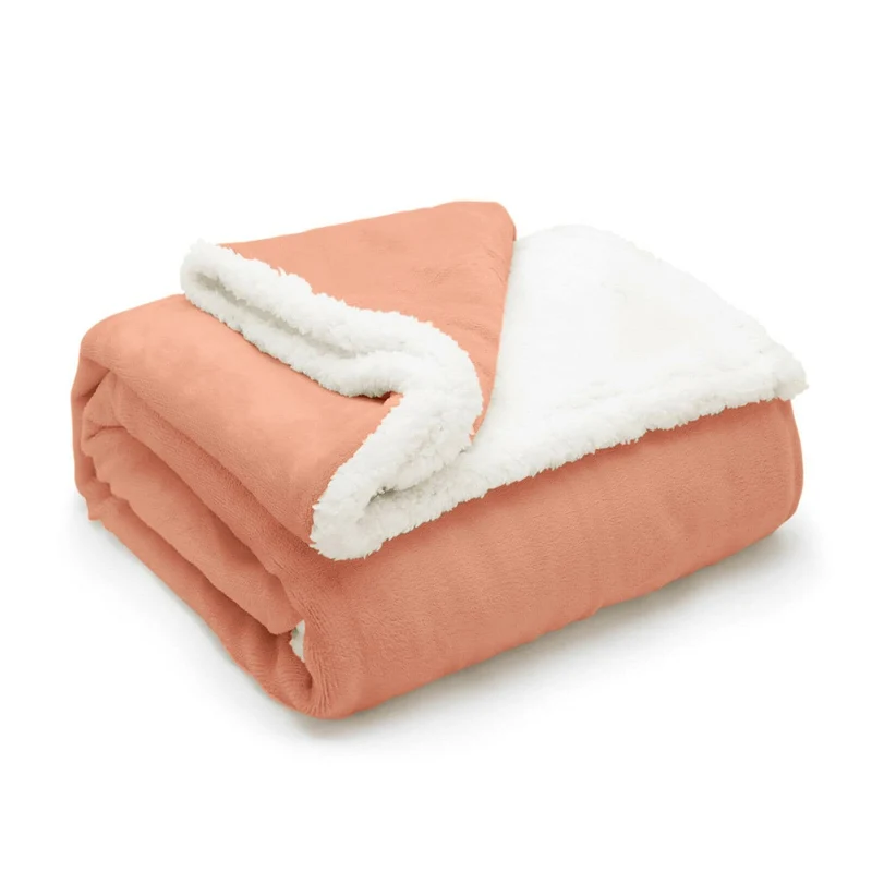 Plaid douceur polaire, 130x170 CM double face- DOLCE