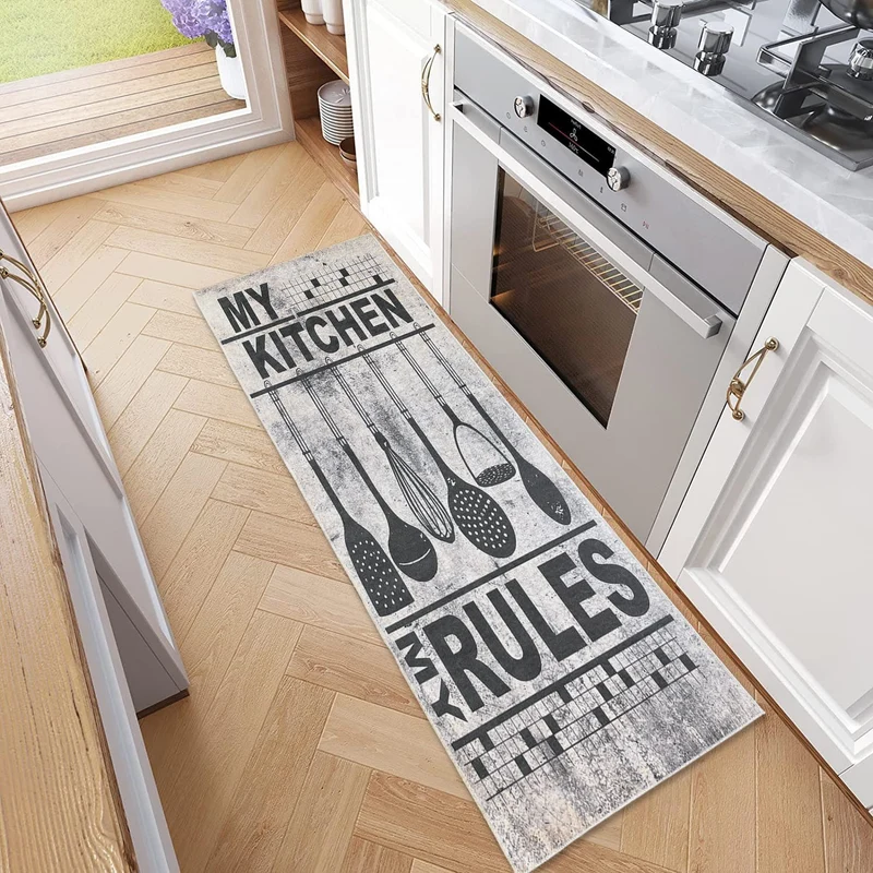 Tapis de cuisine 50x150cm antidérapant
