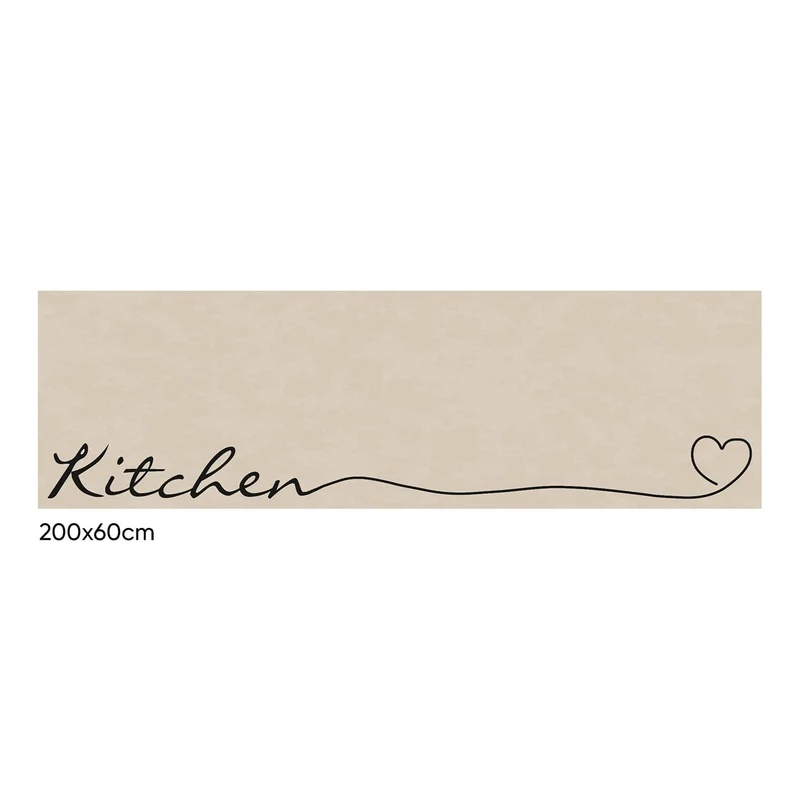 Tapis de cuisine 50x150cm antidérapant