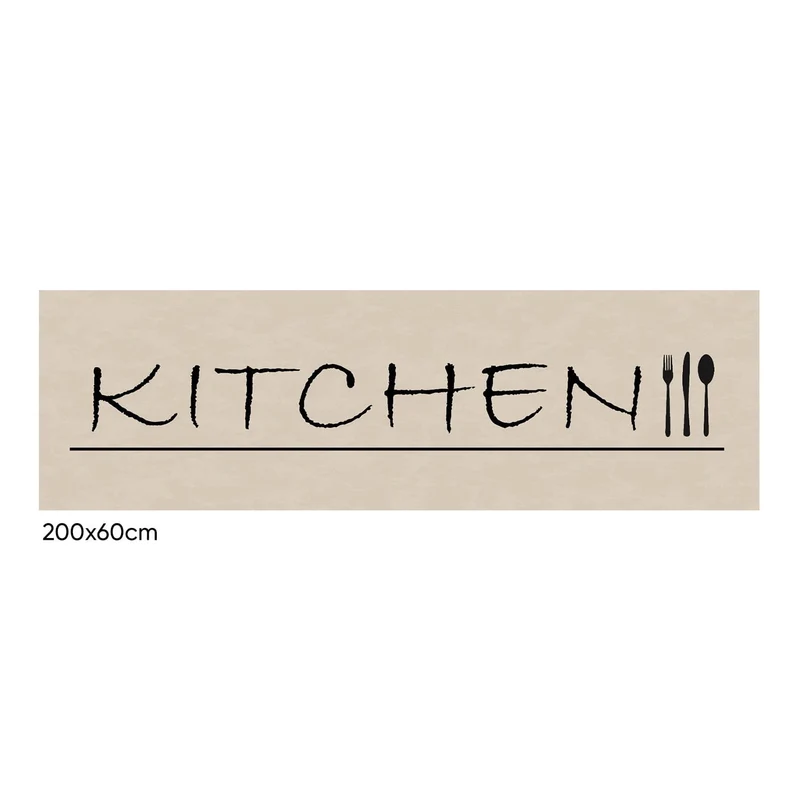 Tapis de cuisine 50x150cm antidérapant