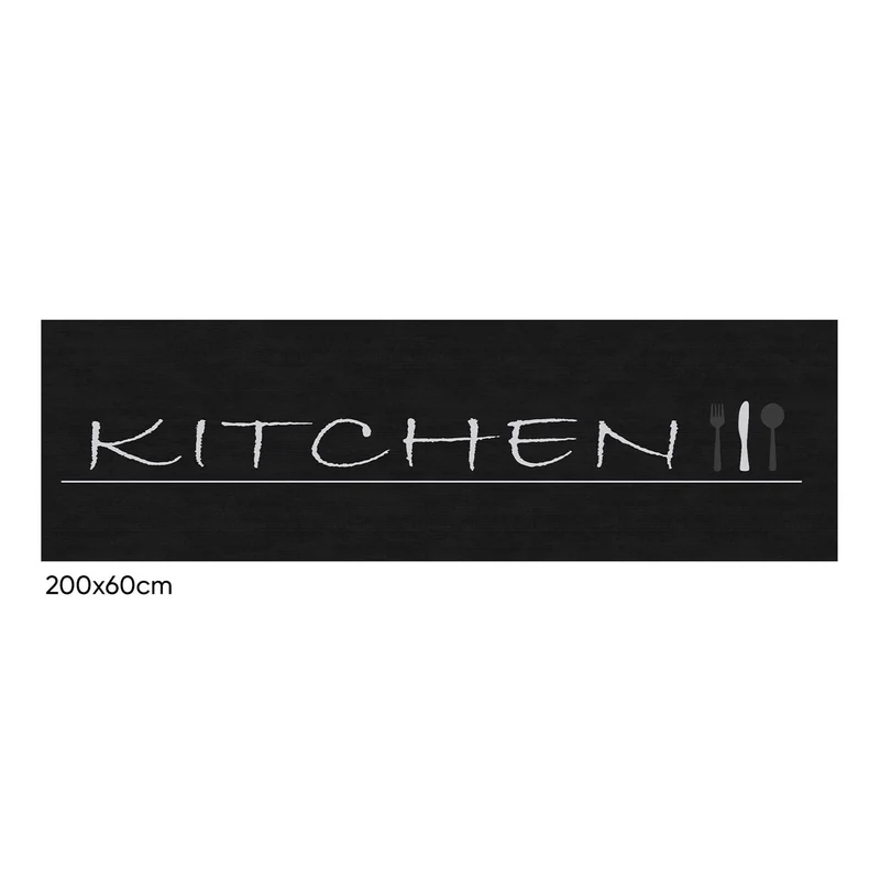 Tapis de cuisine 50x150cm antidérapant