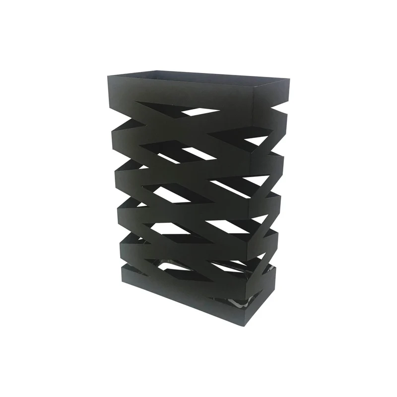 Porte parapluie noir, 28x12xH41 CM