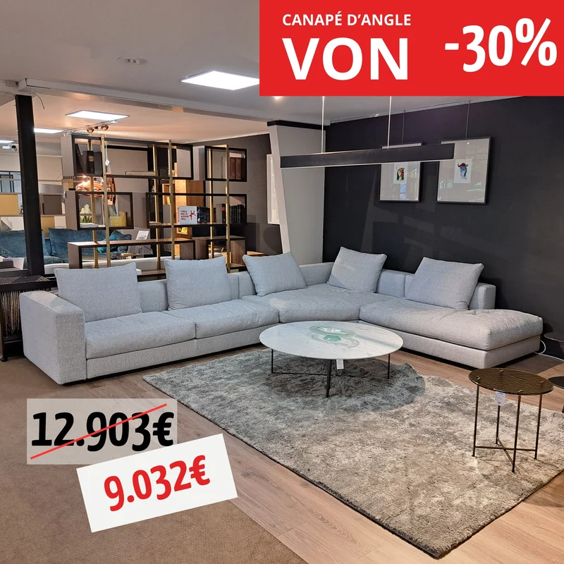 Un canapé d'angle - Von