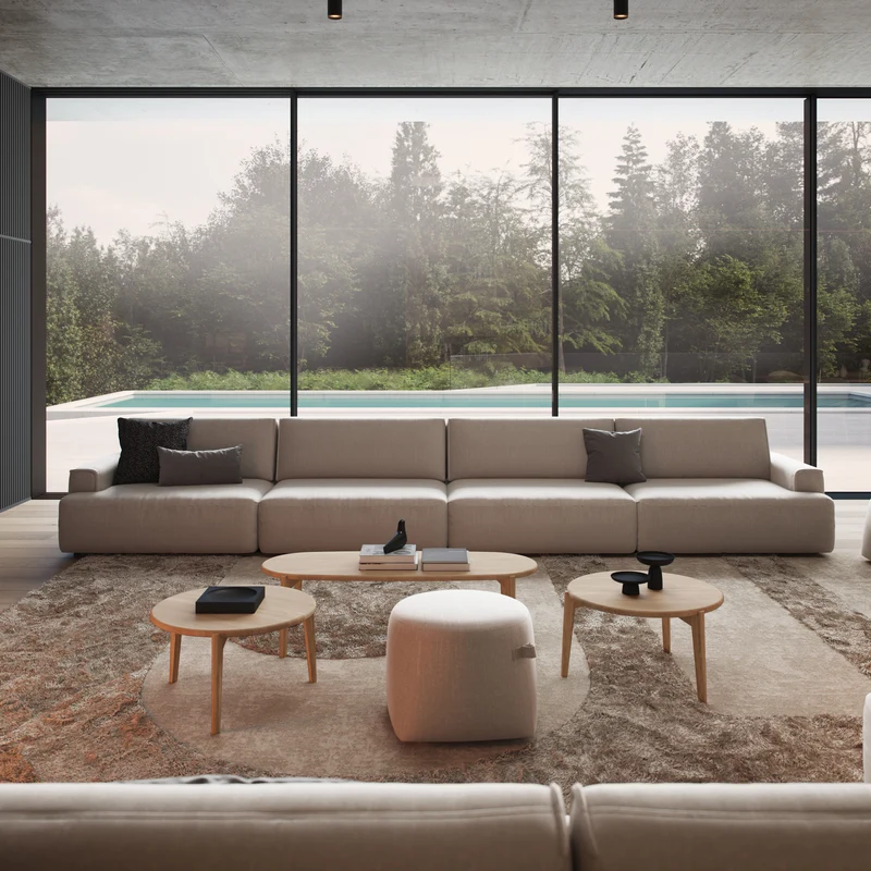 Canapé sur mesure - personnalisable - Monami