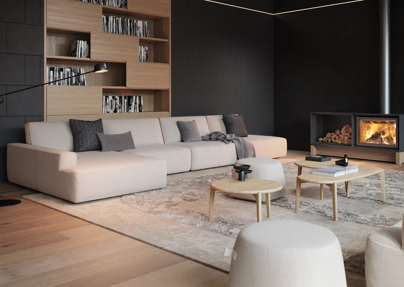 Canapé sur mesure - personnalisable - Monami