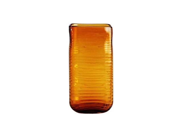 Vase en verre, 15,5x15,5xH30 cm - JAZ