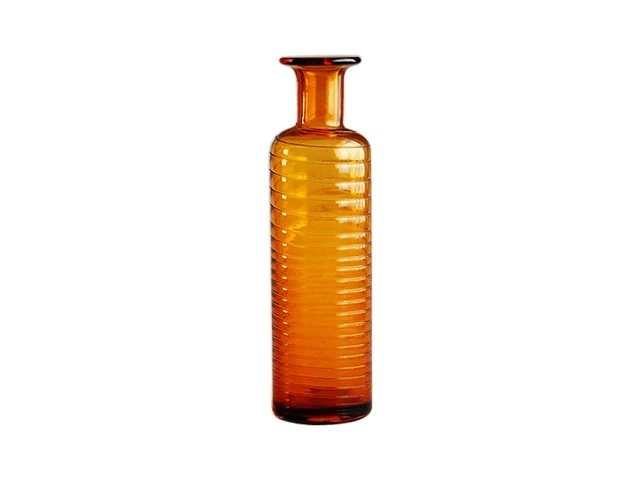 Vase en verre, 10,5x10,5xH39 cm - JAZ
