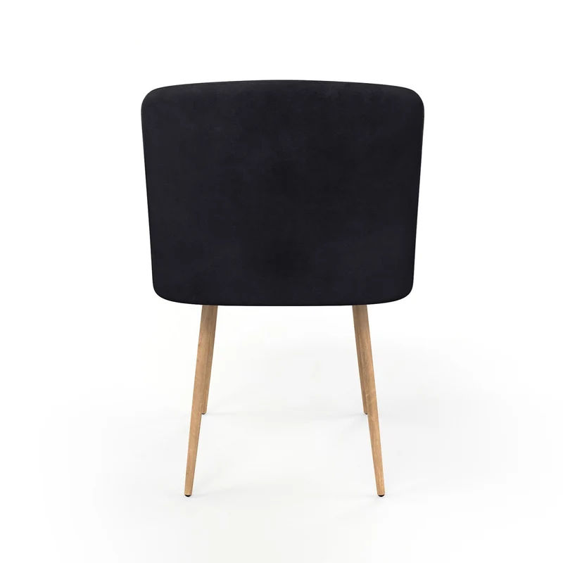 Chaise en velours, 55,5x60xH83 cm - YPOS
