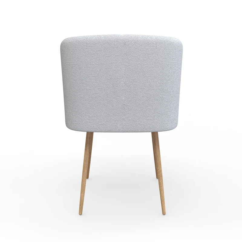 Chaise en velours, 55,5x60xH83 cm - YPOS