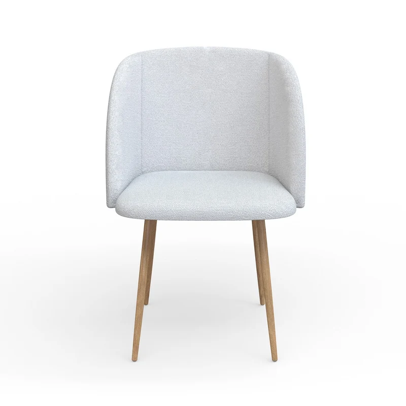 Chaise en velours, 55,5x60xH83 cm - YPOS